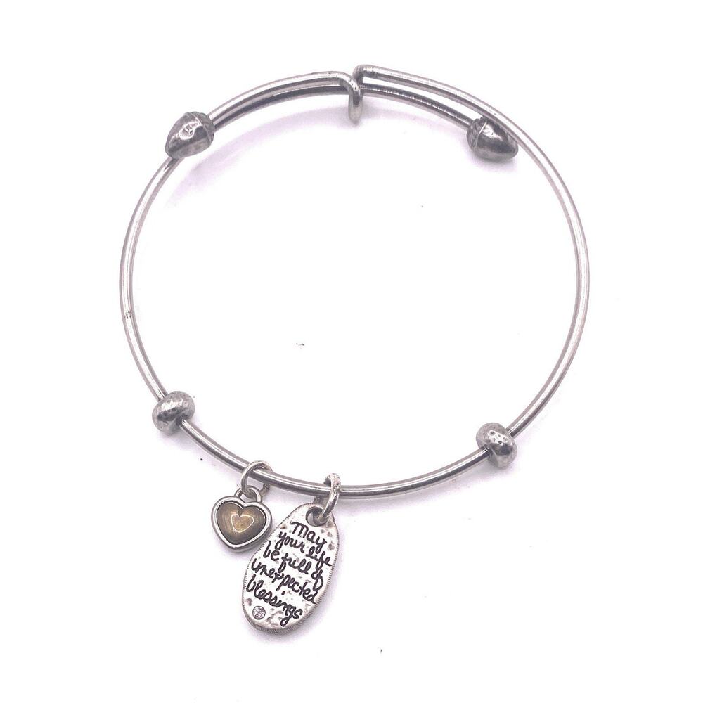 Brighton Bangle Bracelet Charm May Your Life Be Full of Unexpected Blessings